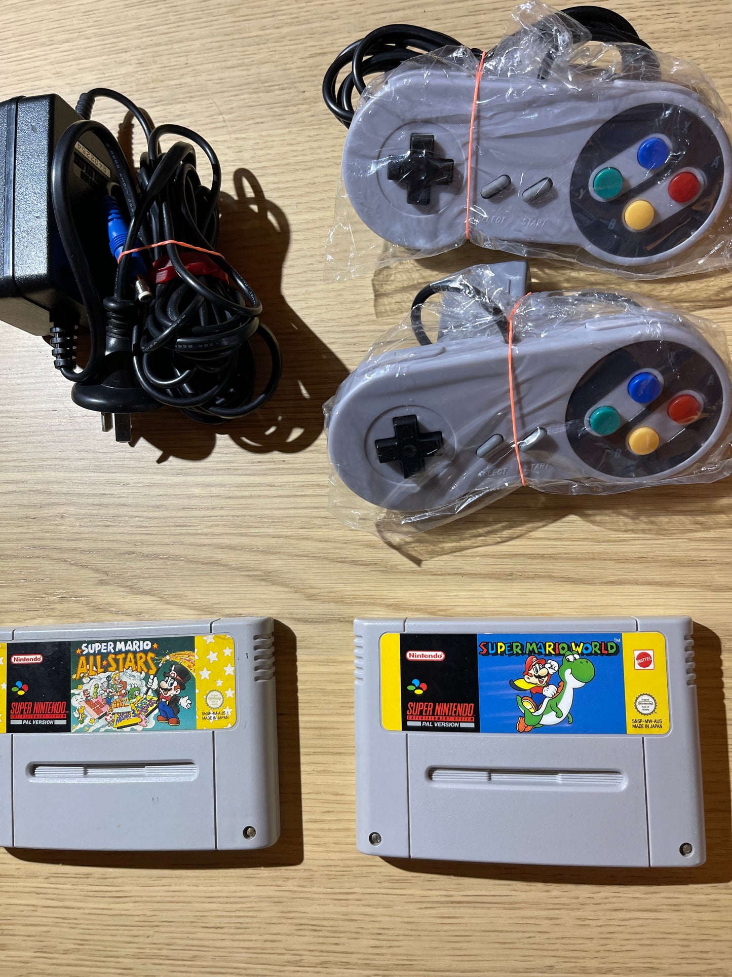 Super Nintendo Mario bundle
