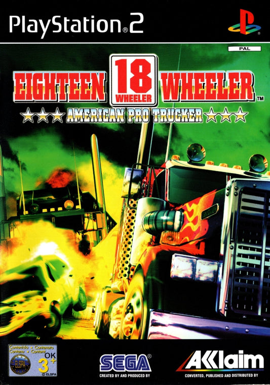 18 Wheeler American Pro Trucker PAL Playstation 2 [Pre-Owned]