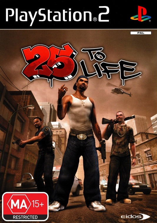 25 to Life PAL Playstation 2 [Pre-Owned]