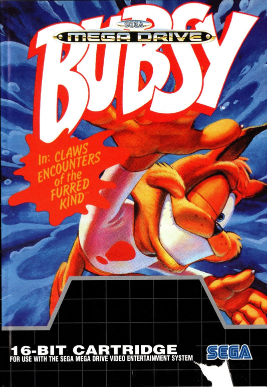 Bubsy in: Claws Encounters of the Furred Kind PAL Sega Mega Drive [Pre-Owned]