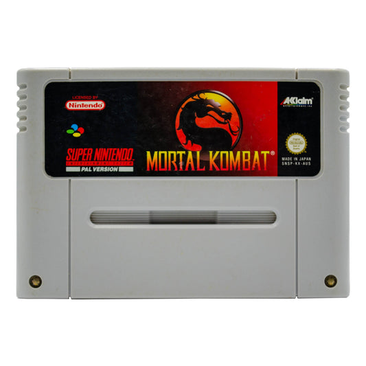 Mortal Kombat PAL Super Nintendo [Pre-Owned]