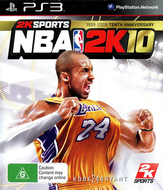 NBA 2K10 PAL Playstation 3 [Pre-Owned]