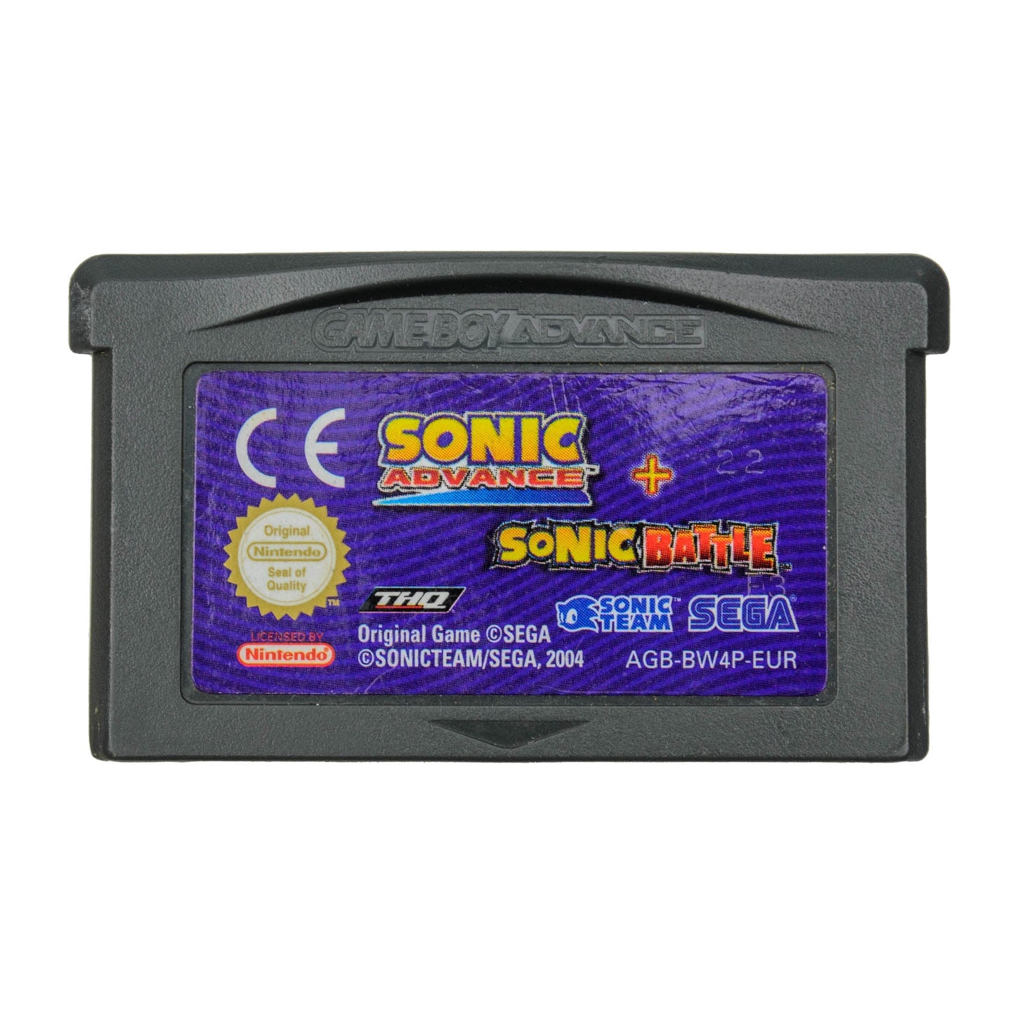 2 Games in 1: Sonic Advance & Sonic Battle PAL GameBoy Advance [Pre-Owned]