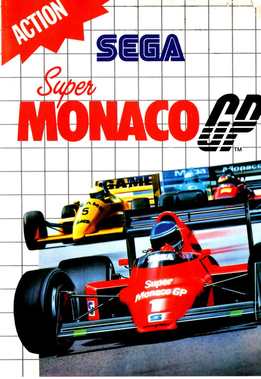 Super Monaco GP PAL Sega Master System [Pre-Owned]