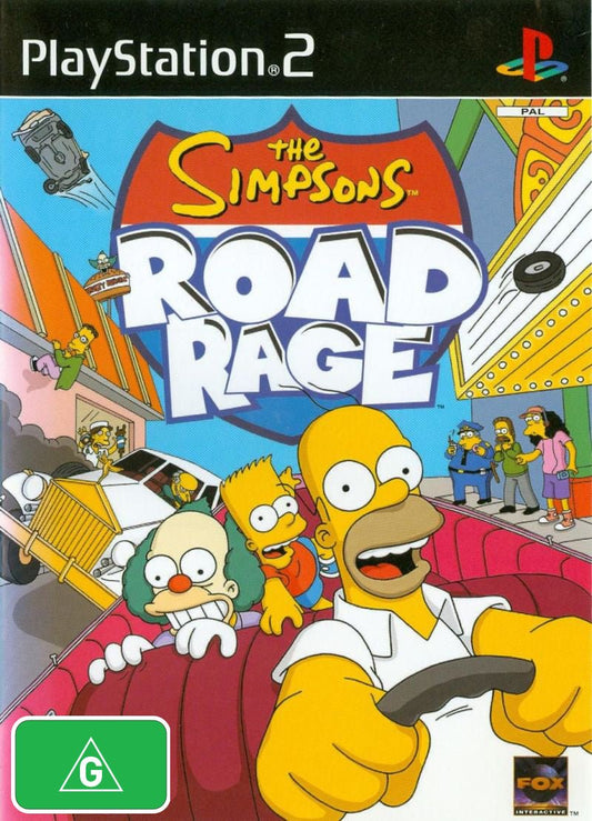 The Simpsons Road Rage PAL Playstation 2 [Pre-Owned]
