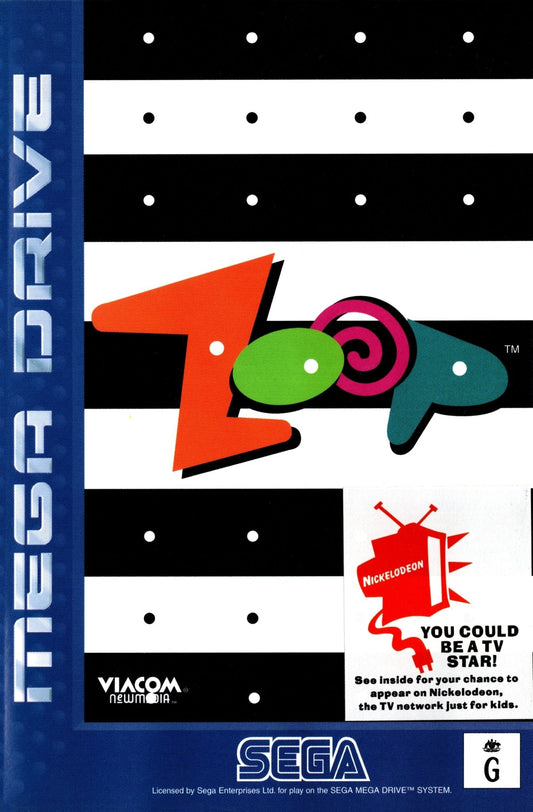 Zoop PAL Sega Mega Drive [Pre-Owned]