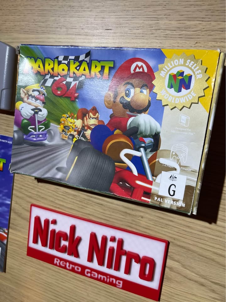 Mario Kart 64 PAL Nintendo 64 [Pre-Owned] boxed complete