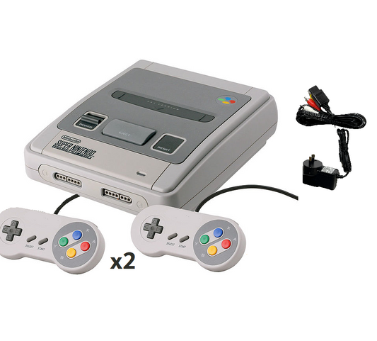 Genuine Super Nintendo PAL (aus) Player Bundle